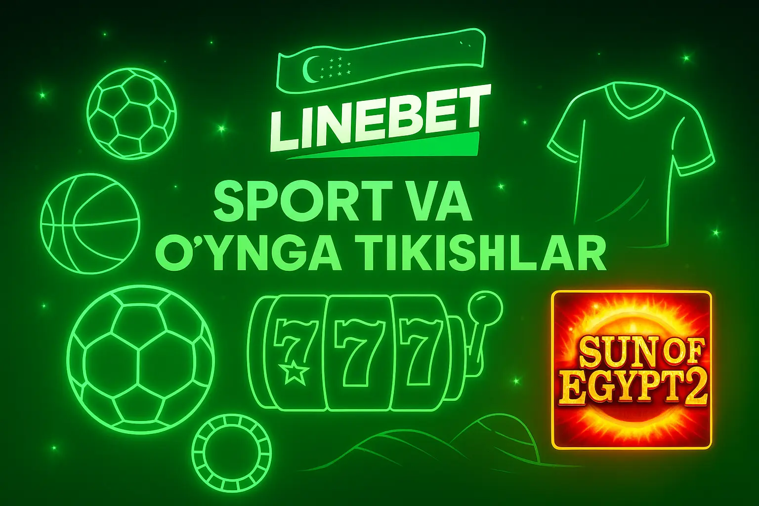 LineBet sport va o‘yinga tikishlar